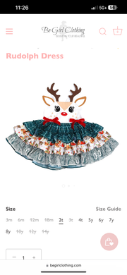 Rudolph Dress-Reindeer