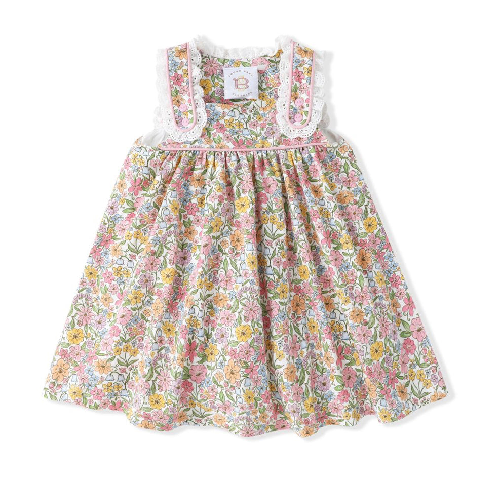 Eyelet Floral Dress