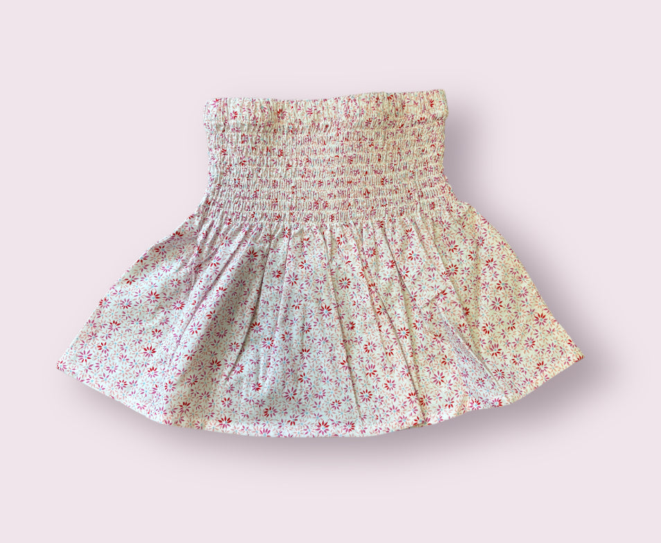 Circle Skirt Pink Daisy