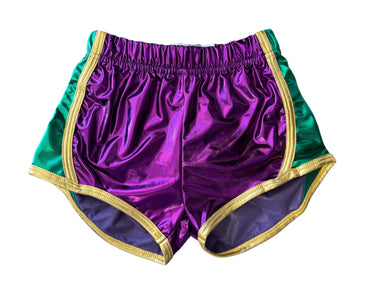 Mardi Gras Trio Metallic Shorts