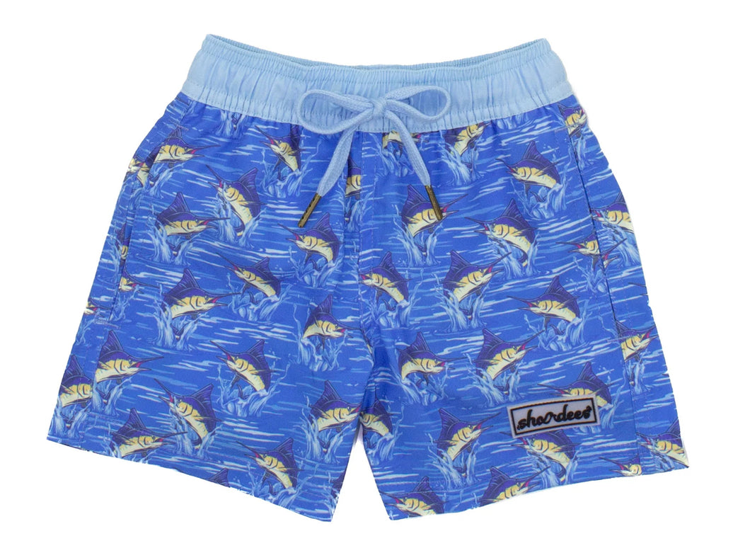 Boys Shordees Swim Trunk Marlin
