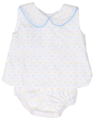 Raleigh Pastel Swiss Dot