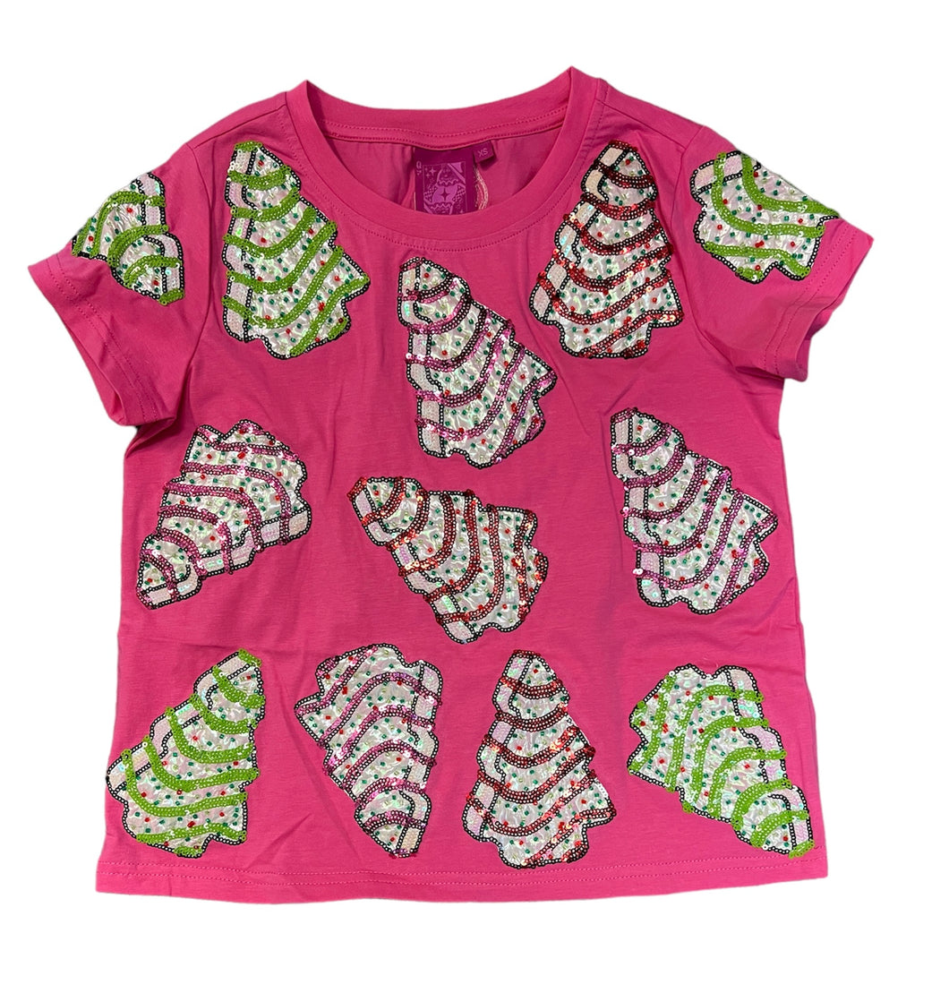 QOS KIDS LITTLE DEBBIE TREE TEE