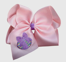 Embroidered Hair Bow