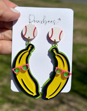 Banana Earrings