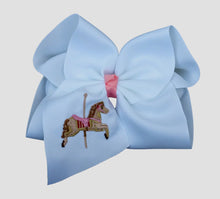 Embroidered Hair Bow