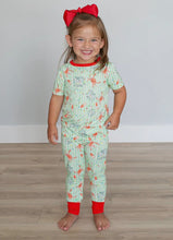 Crab Trap Christmas Two Piece Pajamas Pant Set