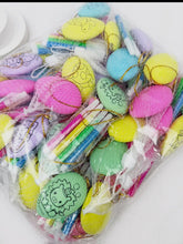 White Easter Egg with Markers