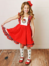 Pinafore Wreath Dress