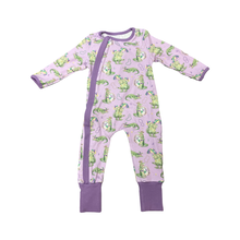 Gator Gras Organic Zip Up Pajamas