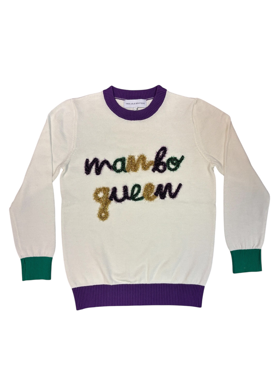 Mambo Queen Tinsel Sweater