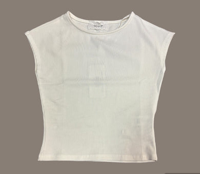 Tween Claudette Boat Neck Top