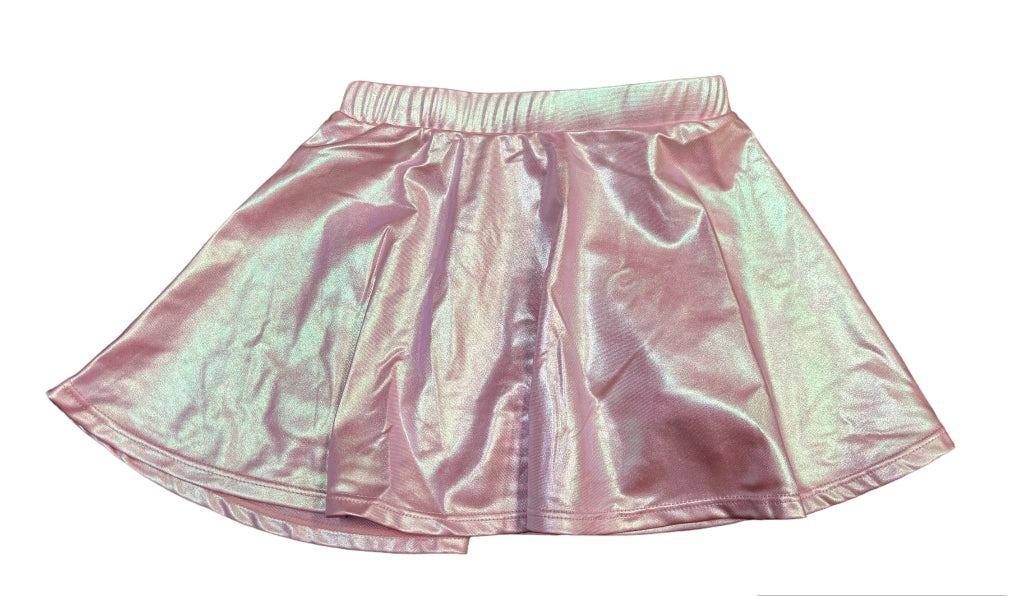 Metallic Pink Skirt