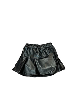 Faux Leather Skirt