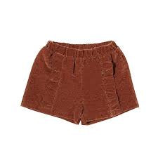 Rust Paisley Shorts