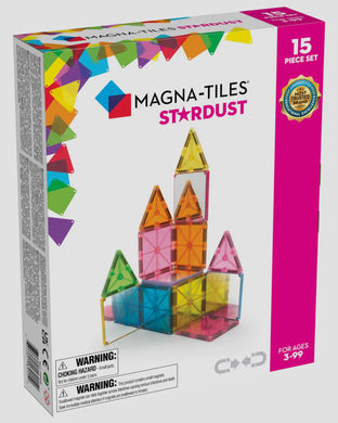 Magna Tiles Stardust 15 Piece Set