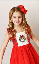 Pinafore Wreath Dress