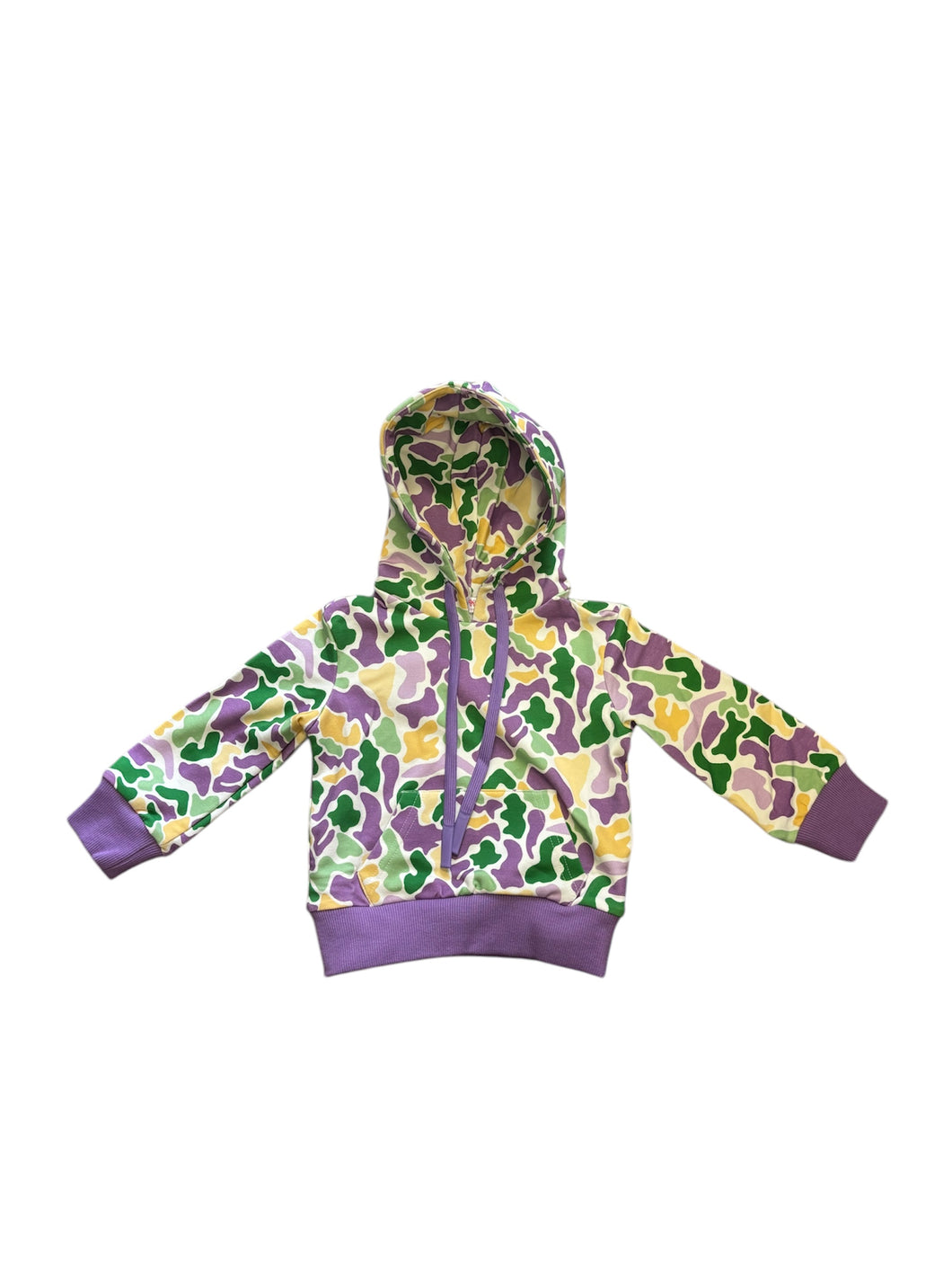 Mardi Gras Camo Hoodie