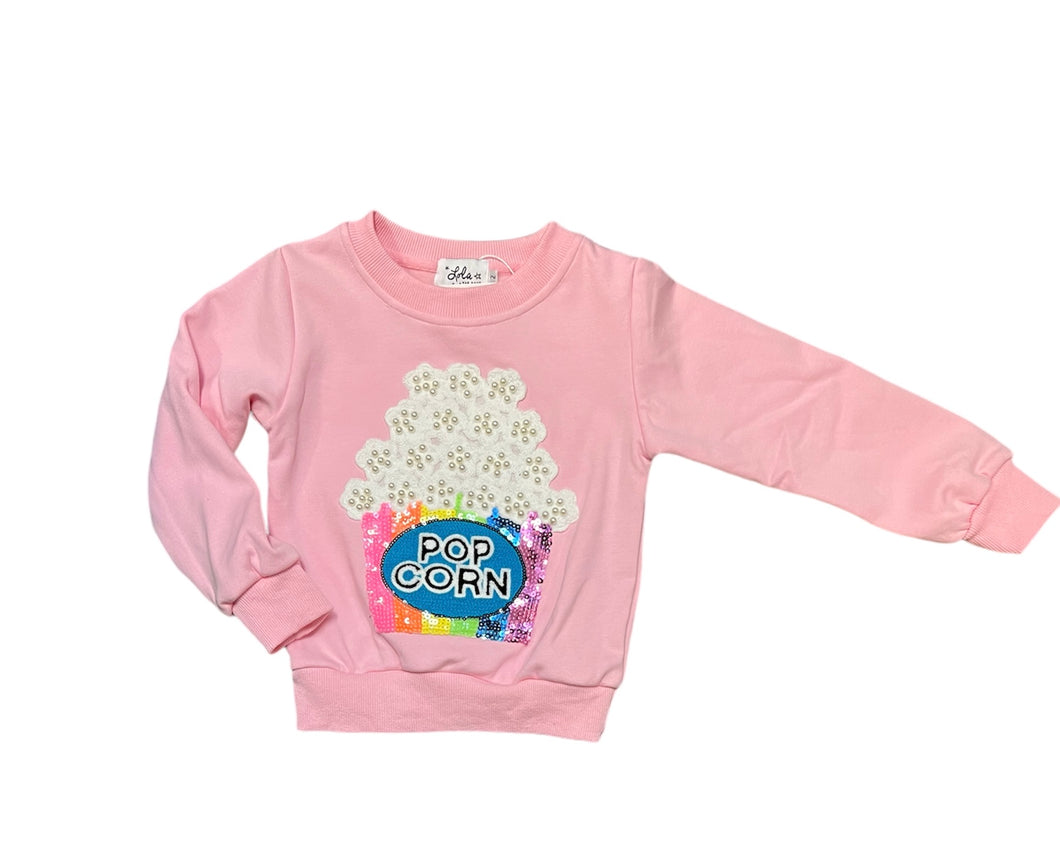 Pearls and Popcorn Sweatshirt