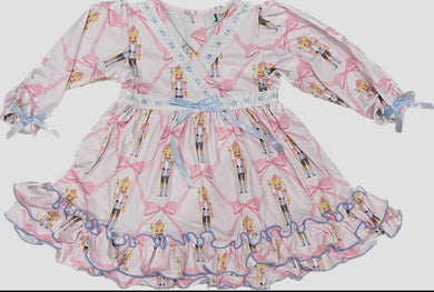 Girls Pink Nutcracker Nightgown