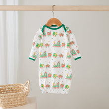 Santa's Sweet Express Organic Cotton Romper Pajamas