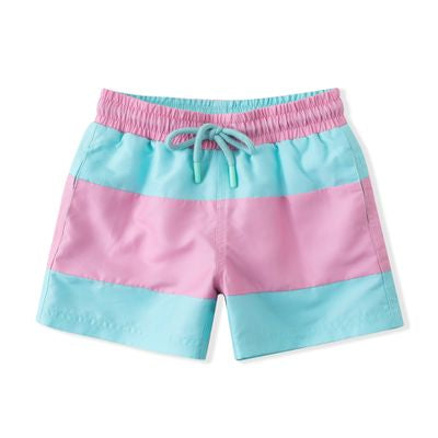 Pink/Blue Swim Trunks