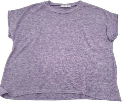 Tween Soft Purple Knit Top