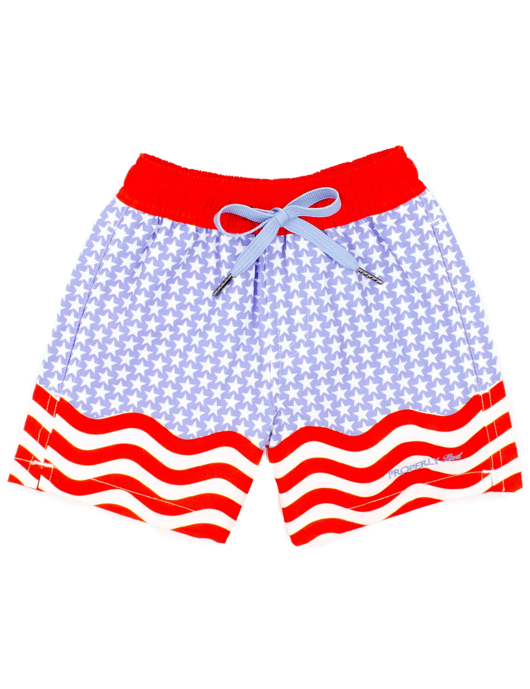Boys Riviera Swim Trunks Freedom
