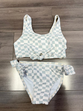 Knotted Bikini In Seafoam Check