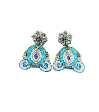 Princess Carriage Earrings