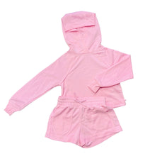 Girls Loop Terry Hoodie and Short W/ Pocket