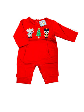 Nutcracker Applique Boys Romper