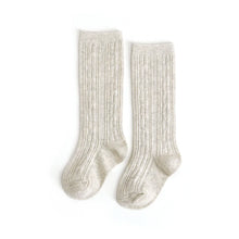 Little Stocking Cable Knit Knee High Socks