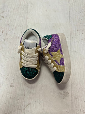 Mardi Gras Kid Sneakers