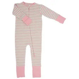 Convertible Romper - Watermelon Stripe
