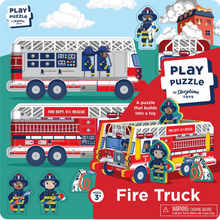 Play puzzle Firetruck