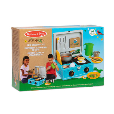 Let’s Explore Wooden Camp Stove Play Set