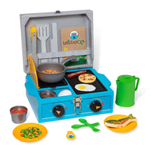 Let’s Explore Wooden Camp Stove Play Set