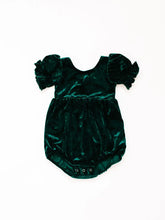 Quinn Romper in Crushed Velvet