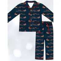 Cajun Christmas Boy Pj Set