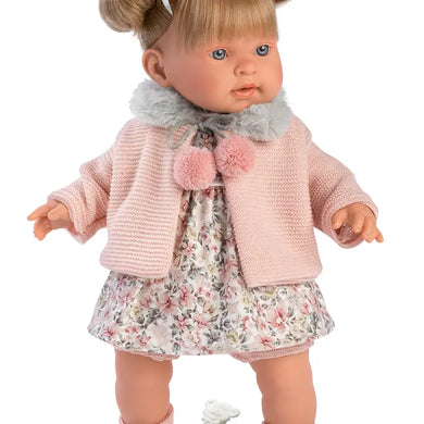 16.5” Soft Body Crying Baby Doll - Kelsy