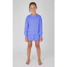 Girls Terry Crew Pullover and Skort Se