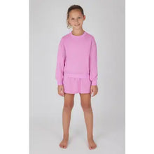 Girls Terry Crew Pullover and Skort Se