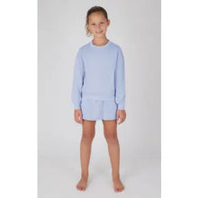 Girls Terry Crew Pullover and Skort Se