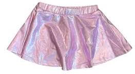 Metallic Lavender Skirt