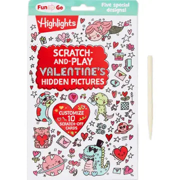 Scratch and Play Valentines