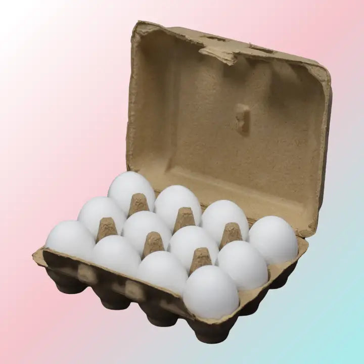 12 Pack Eggmazing Wooden Eggs