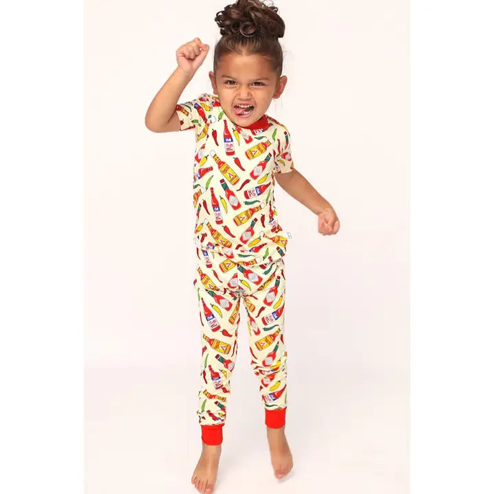 Hot Sauce 2 Piece Bamboo Pajamas Set