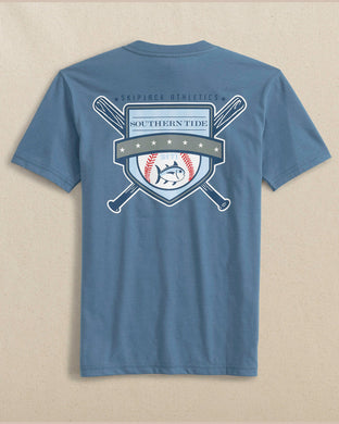 Coroner Blue Y SS Homerun Athletics Tee