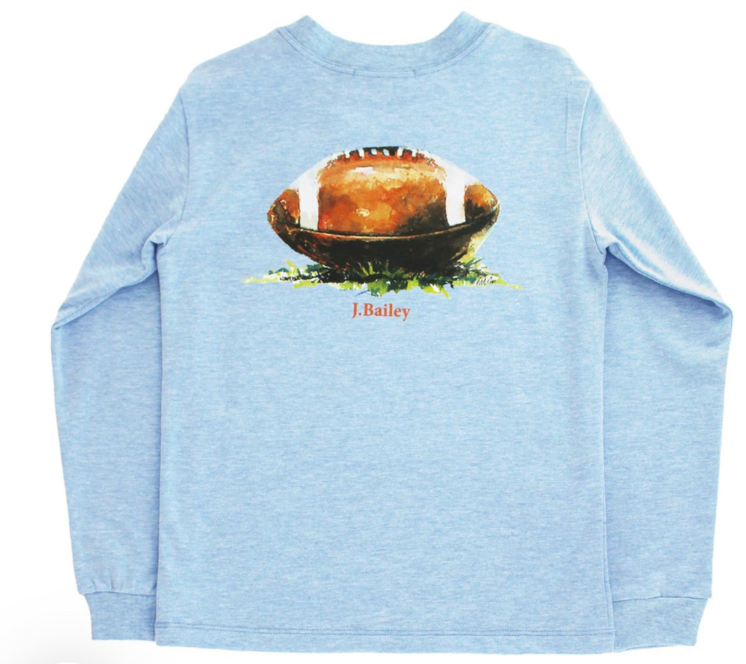 Logo Tee Football - Heather